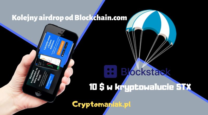 Airdrop STX od blockchain.com